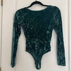 Victoria’s Secret Velvet Body Suit Size S